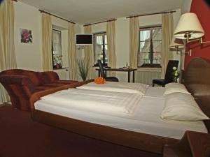 Postel nebo postele na pokoji v ubytování Hotel Beller