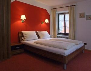 Postel nebo postele na pokoji v ubytování Hotel Beller