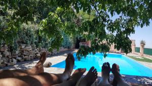 Bazén v ubytovaní Green Peaks B&B Country House Alojamiento Rural alebo v jeho blízkosti