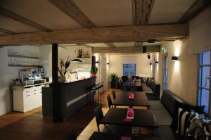 Kuchyň nebo kuchyňský kout v ubytování Hotel Sporcher Nest