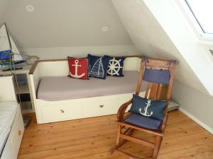 O zonă de relaxare la Feriencottage Nordseeluft