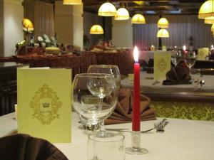 Nápoje v ubytování Hotel Corona