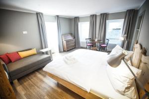 Postel nebo postele na pokoji v ubytování B&B Zum Schleif