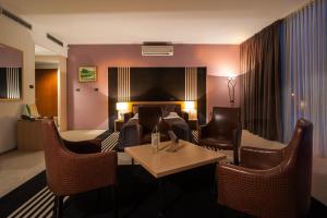 Posezení v ubytování ZOO hotel