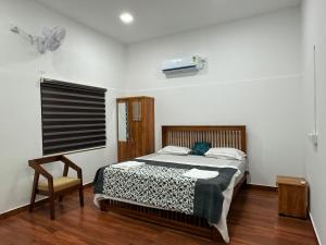 Postel nebo postele na pokoji v ubytování Horegallu Homes