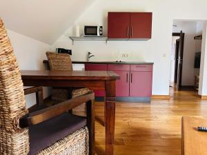 Dapur atau dapur kecil di Apartments Mester +15 gambar