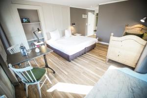 Postel nebo postele na pokoji v ubytování B&B Zum Schleif