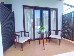 Istumisnurk majutusasutuses Meunna Boutique Hotel