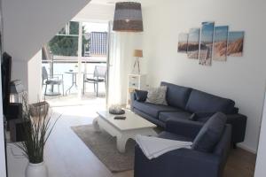 Χώρος καθιστικού στο Ferienwohnung F 86 in Born