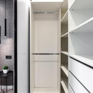 a glass refrigerator in a kitchen with white cabinets at Новобудова Трускавецька, Автовокзал, Шувар,Кінг Крос in Lviv