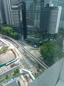 Vedere de sus a Vortex suites klcc by starplus