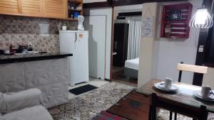 Dapur atau dapur kecil di Loft Santos Dumont