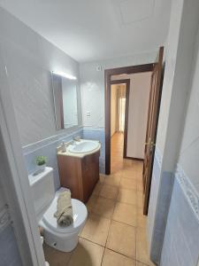Bilik mandi di Apartamento Alma Salada
