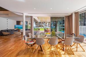 Χώρος καθιστικού στο Villa Ocean