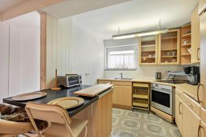 Η κουζίνα ή μικρή κουζίνα στο Ferienwohnung Doris +9 φωτογραφίες