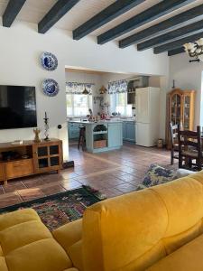 Posezení v ubytování Relaxation in Guta Гута покращене шале