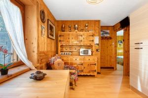 Η κουζίνα ή μικρή κουζίνα στο Casa Vacanza Famiglia Belli