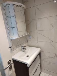 Ένα μπάνιο στο Ubytovanie apartmány Domaša Eva