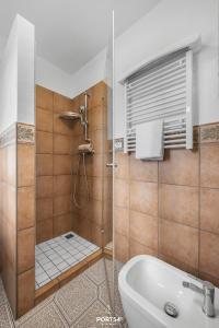 Ένα μπάνιο στο Ferienwohnung Strandperle Lutterbek +22 φωτογραφίες