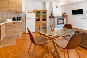 Dapur atau dapur kecil di Cima de' Piazzi Apartment 2 +9 gambar
