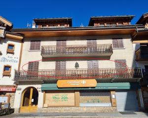 Bygningen som lejligheden ligger i