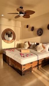 Postel nebo postele na pokoji v ubytování Tangawizi Lodge Zanzibar - Adults Only