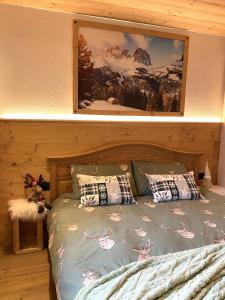 Ένα ή περισσότερα κρεβάτια σε δωμάτιο στο Ai Vòlti