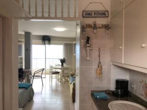 a room with a kitchen and a living room at ***** Just do it : take my Superhost lovin’ place in Icod de los Vinos +29 photos