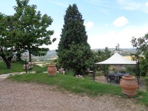 Agriturismo La Torraccia外面的花园