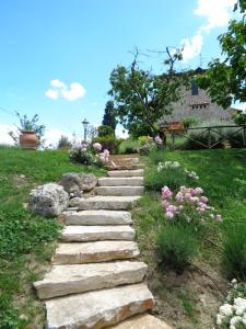 Agriturismo La Torraccia外面的花园