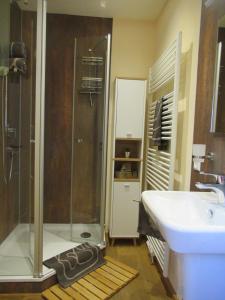 Koupelna v ubytování Ferienwohnung Schönmünzblick + 57 fotografií