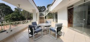 Balkón nebo terasa v ubytování Bungalow Villa Pedrito