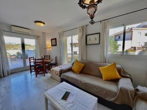 Χώρος καθιστικού στο Terrasol Atico Baviera Golf-Playa