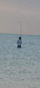 une personne debout dans l'eau tenant une ficelle dans l'établissement Fun house, à Ain Sokhna 3 autres photos