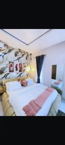 Postel nebo postele na pokoji v ubytování LBM Apartments