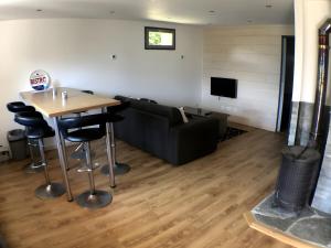 Χώρος καθιστικού στο Gite Du Chalet Barnabas Relais