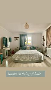 Giường trong phòng chung tại Casa Santa +41 ảnh