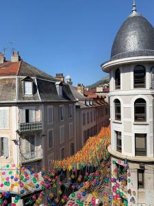 Bygningen som lejligheden ligger i