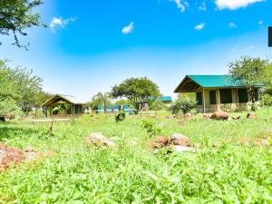 Taman di luar Oldonyo Musa Camp Amboseli