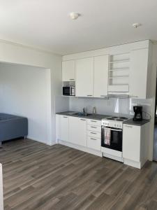 Η κουζίνα ή μικρή κουζίνα στο Practical Apartment for 2