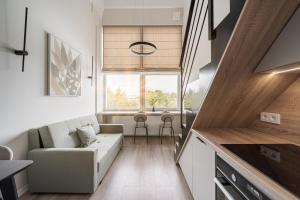 Kuchyň nebo kuchyňský kout v ubytování Loft 10 + 21 fotografií