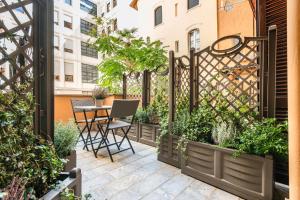 Zahrada ubytování Roma suite hotel