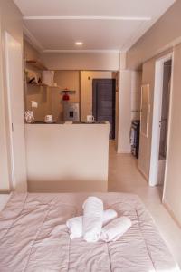 Ένα ή περισσότερα κρεβάτια σε δωμάτιο στο Numá Lior II - Alquiler Temporario con cochera