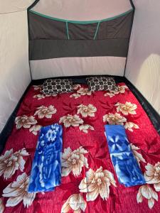 Una cama o camas en una habitación de Joel Adventure & camp