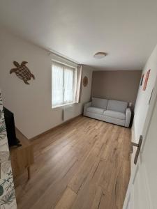 Khu vực ghế ngồi tại Gite 2 au coeur de la nature