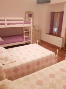 Ένα ή περισσότερα κρεβάτια σε δωμάτιο στο Casa Matías