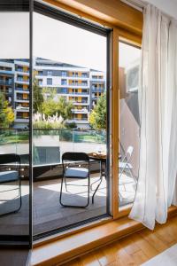 Balkón nebo terasa v ubytování Central Garden Apartment - Parking & Security