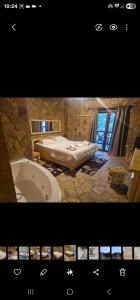 Ванная комната в Suites Kalavrita