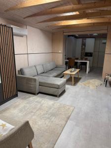 Posezení v ubytování Modern holiday home