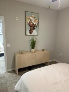 Voodi või voodid majutusasutuse Stylish 1BR in Magnolia Easy Access to Woodlands toas